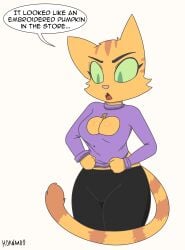 fran (litterbox comics) from halloween by hornamoo