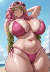 kanroji mitsuri from demon slayer by ironart158