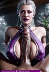 sindel from mortal kombat by azataai