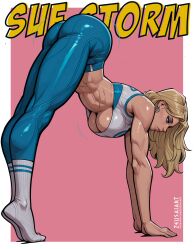 invisible woman from fantastic four by zeusaiart
