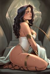 diana of themyscira from dc by phophopho