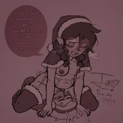 hunter (the owl house) from christmas by boybaka262