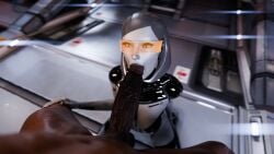 edi from mass effect by derpderp