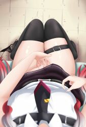 nakiri ayame from hololive by bakerdex
