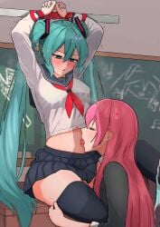 hatsune miku from vocaloid by marubanu
