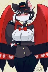 female_husk grumpy husk_(hazbin_hotel) tagme