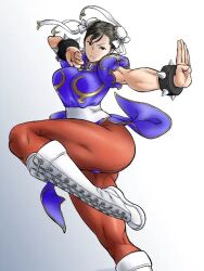 chun-li from street fighter by kyugata