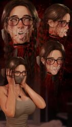 1girls 3d 3d_(artwork) after_decapitation after_deepthroat after_fellatio after_rape after_sex ahe_gao alluring amulet aroused artist_self-insert beheaded big_breasts black_choker black_glasses black_heels black_shoes bleeding blender blender_eevee blood blood_drip blood_in_mouth blood_on_face blood_splatter bodycon bow bow_in_hair bow_ribbon braid braided_hair braided_ponytail braided_twintails braids breasts brown_hair choker creepy crying crying_with_eyes_open cum cum_drip cum_in_ear cum_in_mouth cum_in_nose cum_on_face cum_on_tongue cum_splatter cute death dongtan_dress ear_piercing earrings excessive_saliva face_mask facemask fantasizing female female_death female_focus female_only fully_clothed glasses gore green_eyes grey_bow grey_dress grey_mask grey_socks guro hands_on_cheeks heels high_heels horny horny_female huge_breasts imagining korean_clothes latex_mask lip_piercing lip_ring long_socks lots_of_jewelry mask masked masked_female mouth_mask neck_stump necklace nose_blush nose_piercing nose_ring obsessed offscreen_character original original_character osimai pencil_skirt ring ring_piercing runa_(osimai) saliva_in_mask self_insert severed_head socks spit squirting squirting_through_clothes stalker stalking standing stockings sweater talking_to_viewer tall_female teasing thigh_highs thighhighs third_person_dialogue tight_clothing tight_dress twintails yandere