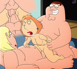 chris_griffin darkmatter family_guy fat fat_man female incest lois_griffin male mother_and_son obese obese_male overweight overweight_male peter_griffin