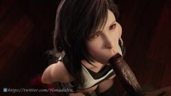 3d :>= animated big_breasts black_hair blowjob blowjob_only cheating dark-skinned_male fellatio final_fantasy final_fantasy_vii final_fantasy_vii_remake glans_licking glans_play glans_stimulation hanada_iru interracial just_the_tip light-skinned_female netorare nipples no_sound oral oral_sex red_eyes semi_nude short_video shorter_than_30_seconds swirl tagme tifa_lockhart video