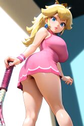 princess peach from mario (series)