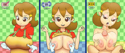 1girls 5-volt areolae big_breasts big_penis breasts brown_hair comic cum cum_on_breasts cum_on_face ejaculation faceless_male female hands_on_breasts hands_on_own_breasts happy looking_pleasured male mario_(series) mash milf nintendo nipples nude paizuri penis playing_with_breasts playing_with_nipples poking_breast sex shirt_lift short_brown_hair short_hair smile swizzle topless touching_nipples twist wario_(series) warioware warioware_gold