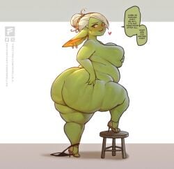 1girls ass ass_crack bbw belly big_ass big_belly big_belly_girl big_boob big_boobies big_booty big_breasts big_butt big_ears big_hipped big_hips big_legs big_thighs black_clothing black_panties black_underwear boob boob_squish boobs_squish booty breast_grab breasts breasts_out butt_crack cellulite chair chubby chubby_female dark_clothing dark_panties dark_underwear dialog dialogue dialogue_bubble digital_drawing_(artwork) digital_media_(artwork) ear ear_piercing ear_ring earring earrings fat fat_ass fat_belly fat_boobies fat_boobs fat_booty fat_breasts fat_butt fat_female fat_folds fat_hips fat_legs fat_thighs female female_focus furniture goblin goblin_ears goblin_female gold_(metal) gold_jewelry grabbing grabbing_ass grabbing_breasts grabbing_own_ass grabbing_own_breast grabbing_own_leg grabbing_own_thigh gray_background green_skin green_skinned_female grey_background heart heels hips honeymoon huge_ass huge_boobies huge_boobs huge_booty huge_breasts huge_butt huge_ears huge_hips huge_legs huge_thighs jewelry lace-trimmed_panties lace_panties lace_underwear large_ass large_booty large_butt large_hips large_legs large_thighs legs light_hair long_ears long_hair messy_hair naked naked_female nude nude_female open_mouth overweight overweight_female panties panties_around_leg panties_around_one_leg panties_down panties_removed pierced_ear pierced_ears piercing piercings pink_tongue plump plump_ass plump_boobies plump_boobs plump_booty plump_breasts plump_butt plump_female plump_hips plump_legs plump_thighs plus_size plus_sized ponytail ponytail_(hair) ponytail_female ponytail_hair red_eyes shelf_booty shortstack side_ass side_belly side_boob side_butt side_hips side_view sideass sidebelly sideboob sidebutt sidehip signature simple_background speech speech_bubble spellsx squish squished squished_ass squished_boobs squished_breast squished_breasts squished_butt squished_thigh squishing squishing_ass squishing_boobs squishing_booty squishing_breasts squishing_butt squishing_own_breasts talking talking_to_offscreen talking_to_viewer teeth thick thick_ass thick_boobies thick_boobs thick_booty thick_breasts thick_butt thick_female thick_hips thick_legs thick_thighs tongue tongue_out white_background white_hair wide_ass wide_booty wide_butt wide_hipped_female wide_hips wide_legs wide_thighs