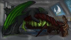 fury (httyd) from dreamworks by gummi art