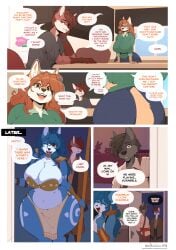 1girls 2boys adult adult_female age_difference anakin_skywalker anakin_skywalker_(cosplay) anthro anthro_female anthro_only ass ass_bigger_than_head beautiful big_ass big_breasts big_butt blue_body blue_fur blue_hair blue_lipstick breasts_bigger_than_head busty canid canine canis cleavage closed_eyes clothed clothing collar comic comic_panel cosplay costume costume_party dialogue door dyed_fur dyed_hair ear_piercing ears embarassed embarassed_male english_text enormous_ass excited faizenek fat_ass female female_fox fox fox_girl friends fur_color_change furry furry_female furry_only glasses hair hair_color_change hand_on_cheek hand_on_table hands_on_hips happy huge_ass huge_breasts huge_butt indoors inside inu-sama jeans krystal krystal_(cosplay) krystal_(star_fox) large_ass large_breasts large_butt lipstick loincloth long_hair long_hair_female male mature_female milf mother mother_and_child mother_and_son nintendo older_female one_eye_closed open_mouth open_smile opening_door orange_hair parent parent_and_child parent_and_son party party_dress pierced_ears piercing piercings red_body red_eyes red_fur red_hair sexy shirt sitting smartwatch son speech_bubble standing star_fox star_wars striped_clothing tail talking_to_another tan_body tan_fur text text_bubble the_dogsmith thick thick_ass thick_hips thick_thighs tribal tribal_clothing tribal_markings tribal_tattoo tribal_tattoos two-tone_body two-tone_fur vixen voluptuous voluptuous_anthro voluptuous_body voluptuous_female white_fur wide_hips