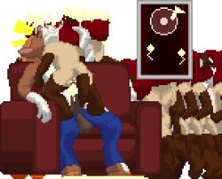 1girls 2018 alpha_channel animal_genitalia animal_penis animated anthro ass ball_fondling balls balls_outline black_fur breasts breathing brown_fur brown_hair bukkake butt_slap cigar clenched_teeth clothed clothing cowgirl_position cum cum_in_hair cum_in_pussy cum_inside cum_leaking cum_on_ground cum_on_penis duo equine erection exhausted female female_on_top fondling fur getting_erect gif green_eyes hair head_pat horse horseballs horsecock impregnation inflation interspecies jeans larger_male licking low_res male mammal medial_ring mustelid nude on_top open_mouth oral orgasm otter ovum pants penetration penis penis_out pixel_art pussy red_hair riding riding_penis sagging_balls sex simple_background size_difference slap smaller_female smile smoking sofa sperm_cell spread_legs straight the_lusty_stallion thick_cum tongue tongue_out transparent_background tsunamidusher vaginal_penetration video_games vyktor_dreygo white_fur x-ray