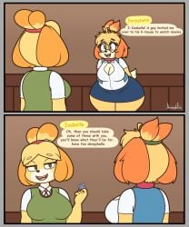 derpybelle from animal crossing by jhenightfox