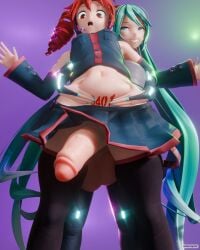 hatsune miku from utau by peterraynor