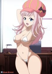 1girls almost_naked almost_nude arm_behind_head armpit armpit_peek armpits arms_behind_head ass_visible_through_thighs bare_armpits bare_arms bare_belly bare_chest bare_hands bare_hips bare_legs bare_midriff bare_navel bare_shoulders bare_skin bare_thighs belly belly_button bewitching_thighs big_breasts bikini bikini_bottom bikini_only bikini_top blue_eyes blue_eyes_female blunt_bangs breasts busty busty_female busty_girl busty_teen child_bearing_hips cleavage cleft_of_venus collarbone curvaceous curvaceous_body curvaceous_female curvaceous_figure curvaceous_hips curvaceous_teen curvaceous_thighs curvy curvy_body curvy_female curvy_figure curvy_hips curvy_teen curvy_thighs digital digital_art digital_drawing digital_drawing_(artwork) digital_media digital_media_(artwork) elbows exposed_armpits exposed_arms exposed_belly exposed_chest exposed_hips exposed_legs exposed_midriff exposed_navel exposed_shoulders exposed_skin exposed_thighs eyebrows_visible_through_hair female female_focus female_only fertile_hips fujiwara_chika groin hairless_armpits halterneck hand_behind_head hands_behind_head high_resolution high_school_student highres hourglass_figure huge_breasts indoor indoor_nudity indoors inframammary_fold inguinal_crease inguinal_ligament kaguya-sama_wa_kokurasetai_~tensai-tachi_no_renai_zunousen~ kami_otaku knees large_boobs large_breasts lean_figure long_hair looking_at_viewer micro_bikini midriff mostly_nude naked naked_female naked_woman narrow_waist navel nearly_nude nude nude_female nudity open_mouth open_mouth_smile parted_lips partially_exposed_vulva partially_visible_vulva pink_eyebrows pink_hair pink_hair_female plump_breasts posing posing_for_the_viewer practically_nude pussy pussy_lips school_girl seductive seductive_armpits seductive_body seductive_cleavage seductive_female seductive_hips seductive_pose seductive_posing seductive_pussy seductive_thighs shaved_armpits shoulders slender_body slender_waist slim_waist smooth_armpits solo standing string_bikini swimsuit swimwear teen_girl teenage_girl teenage_tits teenager thick_thighs thigh_gap thighs thong_bikini tongue upper_body vulva vulva_line white_bikini white_bikini_bottom white_bikini_top white_micro_bikini white_string_bikini white_swimsuit white_swimwear wide_hips young_female young_woman