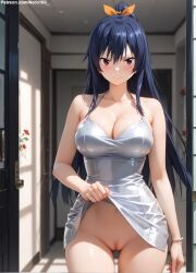 1girls 2d ai_generated areolae armpit bare_arms big_breasts blue_hair breasts chest completely_naked completely_nude completely_nude_female curvy curvy_figure cute cute_face detailed edens_zero eyelashes eyeshadow female female_only fit fit_female focus hair high_quality homura_kogetsu large_breasts legs light-skinned_female light_skin lips lipstick long_hair looking_at_viewer makeup mascara naked nero100 nipples nude nude_female orange_eyes pale-skinned_female pale_skin ponytial posing pussy seductive seductive_look stable_diffusion tagme thighs thin_waist vagina