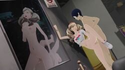 3d animated ann_takamaki atlus casual cowgirl_position female human leg_up male nude painting pale_skin persona persona_5 public pussy sega sex_from_behind smango3d sound standing_on_one_leg standing_sex tagme twintails vaginal vaginal_penetration vaginal_sex video yusuke_kitagawa