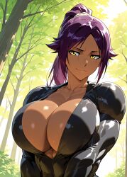 shihouin yoruichi from bleach by elisabeth cheria