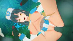 3d 8boys animated arifureta_shokugyou_de_sekai_saikyou crossover double_penetration hilichurls_(species) justhobby koikatsu netorare shirasaki_kaori tagme video