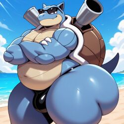 blastoise fan art
