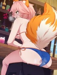 tamamo no mae (fate) from fate (series) by darkkin