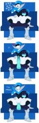 1boy 1girls absurd_res age_difference ahe_gao armored_boots artist_signature balls big_balls big_breasts big_bulge big_penis blue_penis blue_skin blush bottomless bottomless_female box_on_head breasts bulge bulge_between_ass_cheeks character_in_background clenching_fist cock_shock commission deltarune drool drool_on_face drooling duo edit edited erect_penis erection expressionless eyelashes fat_mons female gloves gritted_teeth hand_on_another's_head hand_on_another's_hip hand_on_waist hi_res higher_resolution hourglass_figure huge_balls huge_bulge huge_cock imminent_penetration imminent_sex kris_(deltarune) large_balls large_breasts large_bulge large_penis laughing lips lipstick looking_pleasured male male/female mature_female mehdrawings mehlewds milf nervous noelle_holiday nonbinary nonbinary_(lore) older_female_and_younger_male open_mouth parted_lips penis penis_awe penis_in_pussy penis_out penis_twitch precum precum_drip precum_on_penis profanity pussy pussy_juice queen_(deltarune) quiver quivering reverse_cowgirl_position seated sex shadowed_eyes shaking shaking_lines shaved_crotch shaved_pussy sitting_on_bulge sitting_on_lap sitting_on_person smiley_face spread_legs spreading squatting squatting_on_bulge stomach_bulge straddling straight surprised surprised_expression surprised_face surprised_look sweat sweatdrop sweating teasing testicles thick_thighs thighs thin_waist tremble tremble_lines tremble_spikes trembling trembling_legs twitch_lines twitching twitching_balls twitching_penis undertale_(series) vagina vaginal_insertion vaginal_juices vaginal_penetration vaginal_sex white_border white_skin