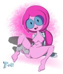 1girls 2018 adventure_time alpha_channel anus breasts commission digital_media_(artwork) dildo dildo_in_pussy feet female glasses lab_coat_only lewdacris masturbating navel nipples open_mouth penis pink_hair pink_hair_female pink_skin ponytail princess_bubblegum pussy smile solo t+4t transparent_background transparent_outline transparent_png vaginal_penetration