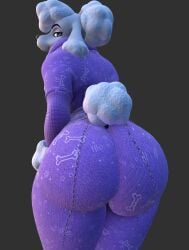 1girls 3d animal animated anthro ass ass_focus big_ass big_breasts butt_focus canine clothed fortnite furry huge_ass jiggling_ass lady_poodlina palmtreerothic poodle shaking_ass shaking_butt tagme tail teasing unnamed_poodle video white_fur