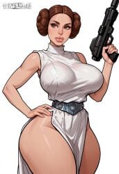 princess leia organa from star wars by kyato ai