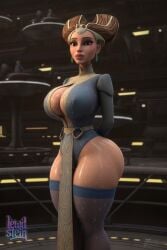 padme amidala from clone wars by lewdstein
