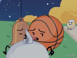 animated annoyed_face basketball_(bfdi) battle_for_dream_island bell_(bfdi) bfdi cuck dick eggy_(bfdi) inanimate_object jacknjellify kissing_penis licking_penis object_show object_shows ollopit272 snowball_(bfdi) sound tagme the_strongest_team_on_earth. tpot video