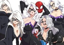 1boy 1boy1girl 1girl1boy 1girls 2026 5girls alluring big_breasts black_cat_(marvel) black_cat_(marvel_rivals) blue_eyes bodysuit breasts bursting_breasts choker cleavage collar couple couple_(romantic) couples curvaceous curvaceous_body curvaceous_female curvaceous_figure curvaceous_hips curvy curvy_body curvy_female curvy_figure curvy_hips domino_mask enticing eyemask felicia_hardy female hand_on_partner's_waist hand_on_waist hands_on_head hands_on_partner's_head hips holding_partner hourglass_figure huge_breasts large_breasts light-skinned_female light_skin male marvel marvel_comics marvel_rivals mask masked masked_female massive_breasts multiple_girls netease_games peter_parker pose posing red_lipstick romantic romantic_couple seducing seductive seductive_look seductive_pose selvish94 shiny shiny_clothes sitting skin_tight spider-man spider-man_(marvel_rivals) spider-man_(series) superhero superhero_couple superheroine teasing temptation tempting thick thick_breasts thick_hips thick_thighs tight_clothes tight_clothing tights torn_bodysuit torn_clothes voluptuous voluptuous_female white_fur white_hair wide_hips