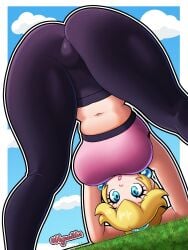 princess peach from mario (series) by nyazuliart