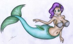 1girls 2020s 2024 5_fingers anthro anthro_only artist_signature big_breasts black_eyelashes bra breasts cleavage eyebrows eyelashes female female_only gold_tiara golden_tiara green_eyes green_tail grey_background grey_seashell hand_drawn hasbro hi_res humanoid humanoid_only jpeg large_breasts looking_at_viewer merfolk merfolk_only mermaid mermaid_only mermaidification mermay mermay2024 mlp_g5 my_little_pony my_little_pony:_a_new_generation my_little_pony:_make_your_mark navel netflix open_eyes pencil_(artwork) pipp_petals_(mlp) posing posing_for_the_viewer princess purple_eyebrows purple_hair seashell seashell_bra signature sinaherib solo tail teeth tiara traditional_media traditional_media_(artwork) white_bra white_seashell