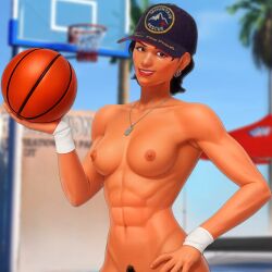 3on3freestyle ball basket big breasts carolina female flexing gaint hair latina mexican muscular naked nipples nude pose pubic sexy suspenders topless undressing vagina