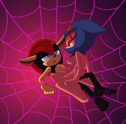 6_arms angelofhapiness archie_comics feet mighty_the_armadillo mobian mobian_(species) mobian_spider nude_female sega sideboob sonic_(series) sonic_the_hedgehog_(archie) sonic_the_hedgehog_(comics) sonic_the_hedgehog_(series) spider_girl spider_web uma_arachnis