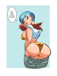 bulma (dragon ball super) from dragon ball by glassfish