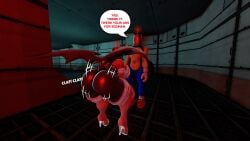 100acrew 1boy 1girls 2025 anthro ass ass_focus bat_girl blue_body blue_skin bucket_helmet chum_bucket chum_bucket_bucket_helmet clapping_ass dialogue female femboy hands_on_knees hedgehog hedgehog_boy huge_ass male mobian mobian_(species) rouge_the_bat sega sfm sonic_(series) sonic_the_hedgehog_(series) source_filmmaker speech_bubble standing twerk_hypnosis twerking twerking_position
