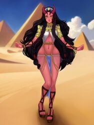 1girl 1girls adapted_costume alternate_costume ancient_egypt ancient_egyptian belly_chain bikini bikini_bottom bikini_top body_jewelry bracelets collar cosplay costume crossover cute dahlia_(day_of_wrath) day_of_wrath day_of_wrath_(doom_fanfic) demon demon_girl demon_horns desert egyptian egyptian_clothes egyptian_clothing egyptian_headdress exposed_midriff fate/grand_order fate_(series) fgo fr04ek gladiator_sandals gold gold_(metal) gold_bracelet gold_bracelets gold_jewelry golden_collar golden_necklace headband headdress headgear headwear horned_female horns indecent_exposure infinitypilot jewelry loincloth long_hair long_hair_female looking_at_viewer medium_breasts midriff mini_skirt miniskirt necklace nitocris_(fate) nitocris_(fate/grand_order) nitocris_(fate/grand_order)_(cosplay) orange_eyes original original_character outdoor outdoors outside panties pelvic_curtain pharaoh pyramid red_skin revealing_clothes revealing_clothing revealing_costume revealing_outfit sand sandals see-through see-through_clothing short_skirt short_sleeves skimpy skimpy_clothes skimpy_costume skimpy_outfit skirt sleeves smile smiling smiling_at_viewer solo solo_female succubus succubus_horns tiefling transparent transparent_clothing underwear white_bikini white_bikini_bottom white_bikini_top white_bra white_panties white_top white_underwear wholesome wrap_bra yellow_eyes