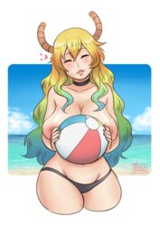 quetzalcoatl (dragon maid) from miss kobayashi's dragon maid by a pinch of vanilla