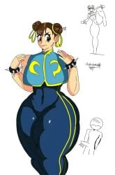 big_ass big_breasts big_butt chun-li darkdemon74x fanart street_fighter street_fighter_6