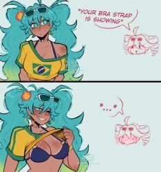 brazilian miku from vocaloid by leisen mellow
