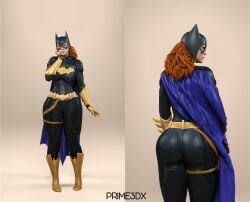 batgirl batgirl_(gotham_knights) batman_(series) big_ass big_butt bubble_butt dc pawg prime3dx superheroine thick_ass