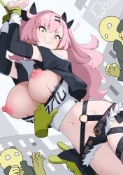 ! 1girls 2020s 20s 3boys areola areolae arms_above_head arms_up asymmetrical_legwear beauty_mark beauty_mark_on_breasts belly belt big_breasts black_hair_ribbon black_jacket black_legwear black_ribbon black_shorts black_sleeves black_thigh_highs black_thighhighs black_trim blush bondage bound bound_wrists bow breast_outside breasts breasts_out breasts_out_of_clothes building busty busty_female cleavage cleavage_overflow clothing_pull clothing_writing crop_top cropped_jacket detached_sleeves disembodied_hand disembodied_limb dutch_angle earrings exposed exposed_breasts exposed_torso eyes_visible_through_hair faceless faceless_character faceless_male female forced forced_exposure green_eyes green_eyes_female green_skin hair_ornament hair_ribbon hairbow hairclip heart heart_necklace helpless helpless_girl high_resolution highres hot_pants hoyoverse huge_breasts human human_female jacket legwear light-skinned_female light_skin long_hair long_hair_female looking_at_another looking_back male male/female male_on_female midriff mihoyo mole mole_on_breast mole_on_thigh mole_under_eye motion_lines multiple_boys navel necklace nervous nervous_expression nervous_face nervous_female nervous_sweating nicole_demara nipples no_bra no_bra_under_clothes o-ring o-ring_bottom o-ring_thigh_strap open_mouth outdoors pink_hair pink_hair_female plushie popped_collar pulling pulling_clothing revealing_clothes ribbon short_shorts shorts single_kneehigh single_legwear single_thighhigh skindentation solo_focus standing stomach stuffed_animal stuffed_bunny stuffed_toy surprised surprised_expression surrounded sweat thigh_strap thighhighs tight_clothing tubetop two_side_up unbuckled_belt unzipped unzipped_shorts virgosdf white_tube_top white_tubetop wide_hips yellow_eyes zenless_zone_zero
