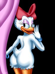 andersonicth back_view daisy_duck disney duck female nude soft_feathers solo