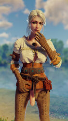 ciri from cd projekt red by strapy
